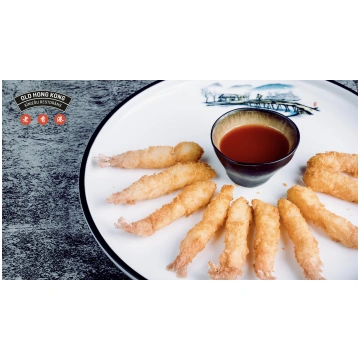 Garneles Tempura炸面包糠虾