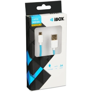 IBOX USB A/micro USB cable USB 2.0 Micro-USB A 9D6
