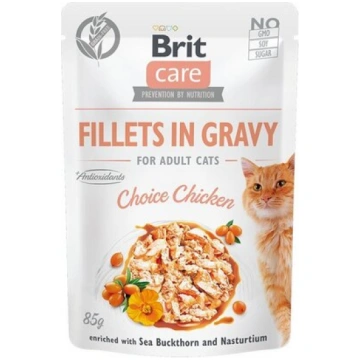 Brit Care Chicken Fillets 85g Kaķiem