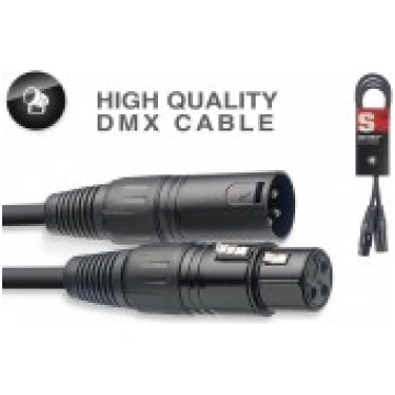 DMX kabelis, XLR/XLR (m/f), 1.5 m (5") Stagg SDX1,