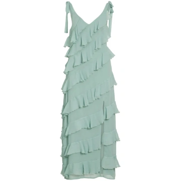 Vila - Viluna Wide Strap Ankle Dress/Dc/Ka - izmēr