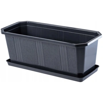 Balkona puķupods ar statīvu, 40 cm