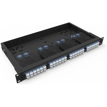 PATCH PANEL RACK 4 PORT FOR CASSETTE MPO