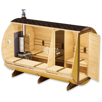 Pirts muca 3m - 4-6 cilv. Papa Wood
