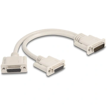 Delock Adapter kabel Y Splitter D-Sub HD 26 Pin wt