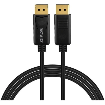 Savio CL-204 DisplayPort cable 1 m Black
