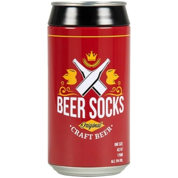 Vīriešu zeķes bundžā Beer socks, melnas, 42-47 Apo