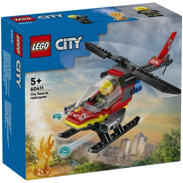 LEGO City 60411 Fire Rescue Helicopter ( LEGO 6041