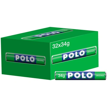 POLO Original Mints Tubes, 32 x 34 g