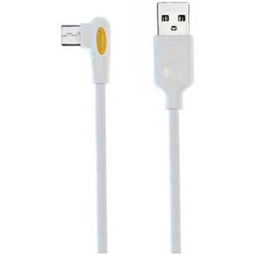 Kabelis T52 USB-A to Type-C White false