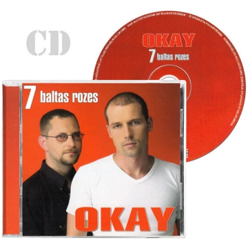 CD OKAY - 7 baltas rozes