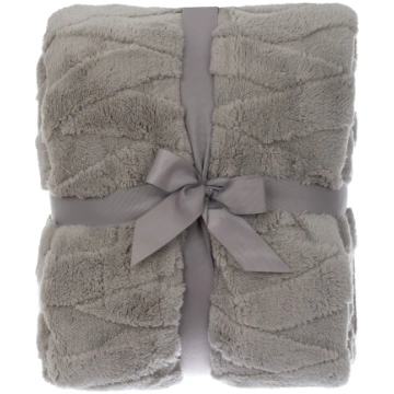 DOMOLETTI Pledi Domoletti Jacquard Sherpa, gaiši p