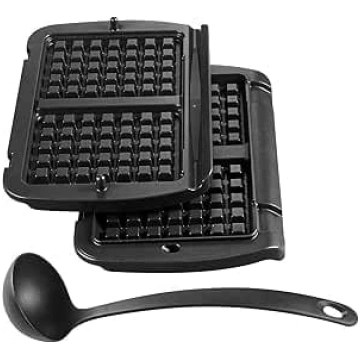 Tefal XA7238 vafeļu plāksnes OptiGrill +, melnas k