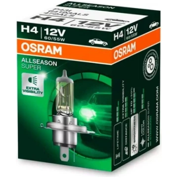 Halogēna priekšējo lukturu spuldze Osram ALLSEASON