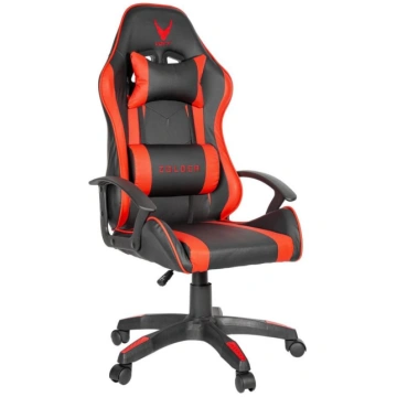 Gaming krēsls VARR Zolder melna/sarkana Platinet