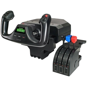 Joystick Logitech G Saitek Pro Flight Yoke Sistēma
