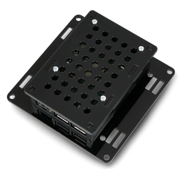 Case for Raspberry Pi 5 Vesa v2 for mounting on a 