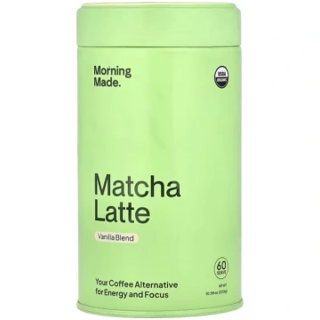 Morning Made, Matcha Latte, Vanilla Blend, 8.46 oz