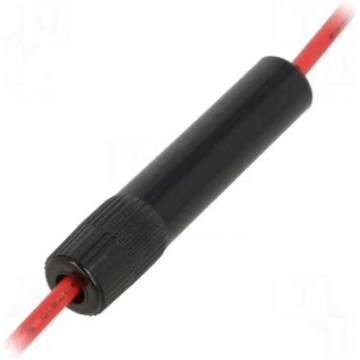 Fuse holder | 6.3x32mm | Imax: 30A | Contacts: bra
