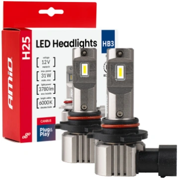 LED Headlights Series H25 CANBUS HB3 9005 12V 31W 