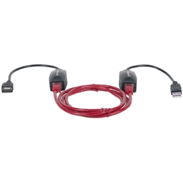 Manhattan USB-A Line Extender, for use with RJ45 n