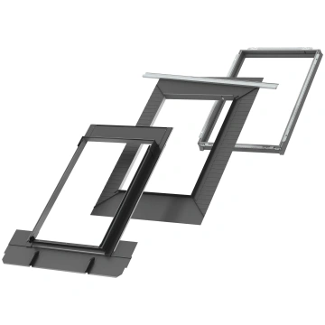 Pieslēgums + BFX/BDX VELUX EDQ CK06 2000L 55x118cm