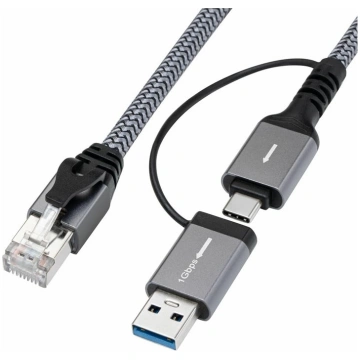 MicroConnect network cable - 3 m - black MC-RJ45US