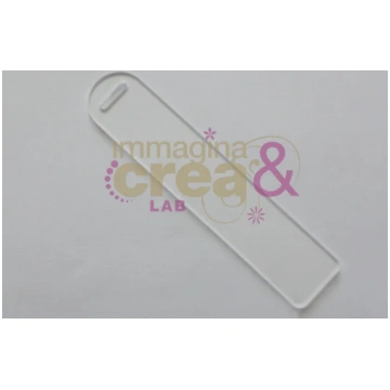 Segnalibro rettangolare in plexiglas Immagina&crea