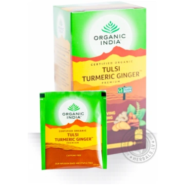 Tulsi tea Turmeric Ginger pac N25