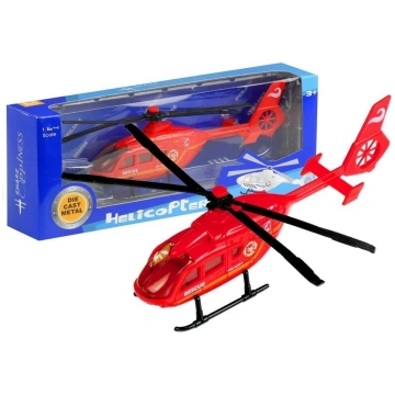 Rotaļu helikopters, 1:64, sarkana krās