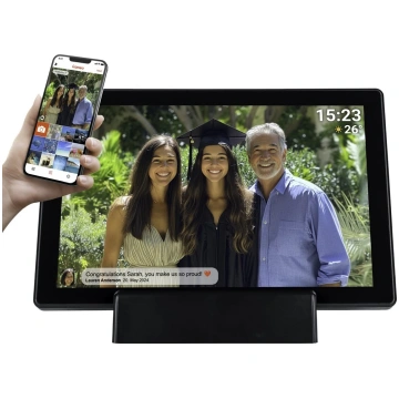 Denver Photo Frame ar FRAMEO HD 10.1 16GB melns