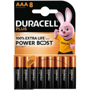 DURACELL Plus Boost MN2400 AAA BL8 | Duracell 1799