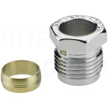 Danfoss kompresijas savienojums (hromēts) 1/2" (ca