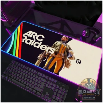 Tapis de Souris Arc Raiders LED RGB XXL Gaming Ant