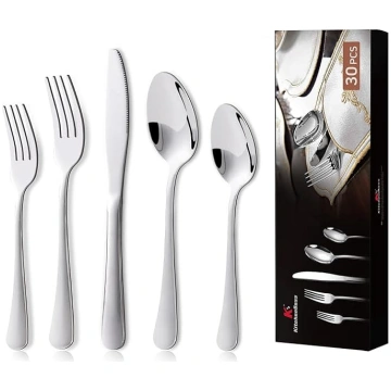 KitchenBoss galda piederumu komplekts 6 personām: