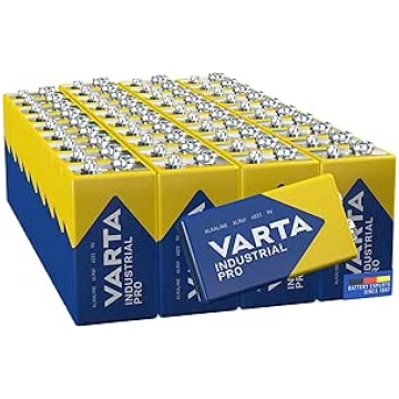 VARTA Baterijas 9V blokbaterijas, 40 gab., Industr