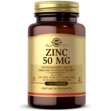 Zinc Gluconate 50 mg Solgar 100 tab