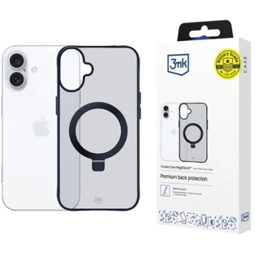 3MK 3MK Smoke Case iPhone 16 Plus Magsafe & Stand