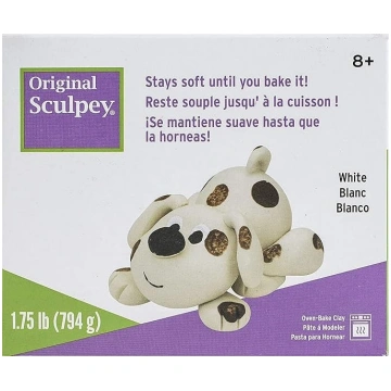 Sculpey Original 793g klucītis - balts ANEB0016N6C