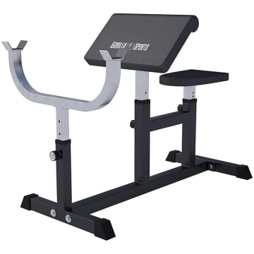 GORILLA SPORTS Curl Bench - sēdeklis, curl statīvs