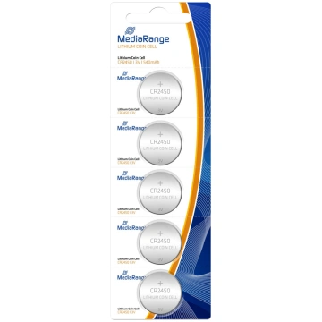 MediaRange battery - 5 x CR2450 - Li MRBAT138