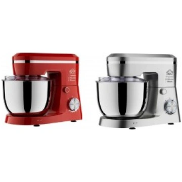 Impastatrice planetaria DCG KM1401 rosso, silver