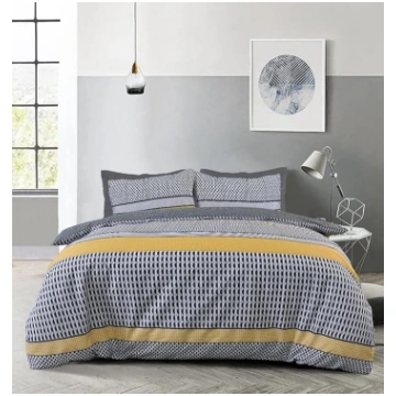 Sleepdown Stripe Geo Abstract Mono Black Grey Ochr