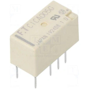 Relay: electromagnetic | DPDT | Ucoil: 5VDC | 0.3A