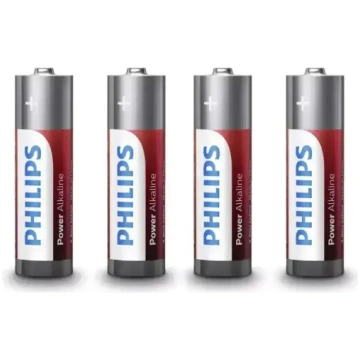 Philips AA Power Alkaline baterijas, 4 gab