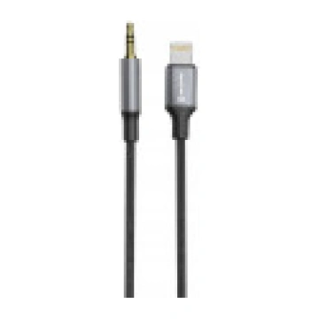 AV adapteris Swissten audio Textile Lightning 3.5