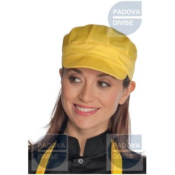 CAPPELLO SAM GIALLO 65% POLYESTER 35% COTTON ISACC