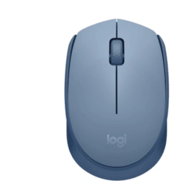 Logitech M171 Wireless Mouse, Blue/Grey 910-006866
