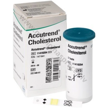 Teststrēmeles Accutrend® Cholesterol