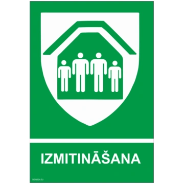 Zīme Izmitināšana Alumīnijs (neobonds 2 mm) parast